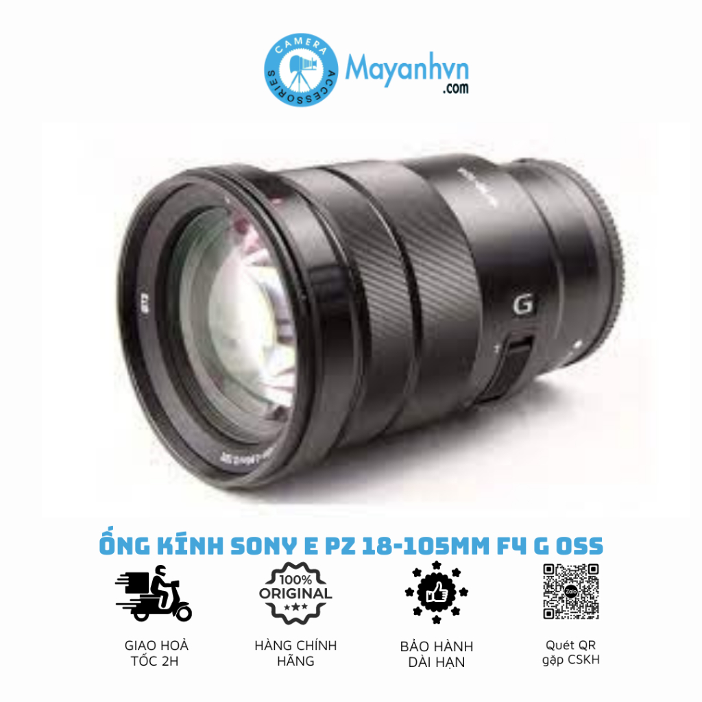 Ống Kính Sony E Pz 18-105mm F4 G Oss