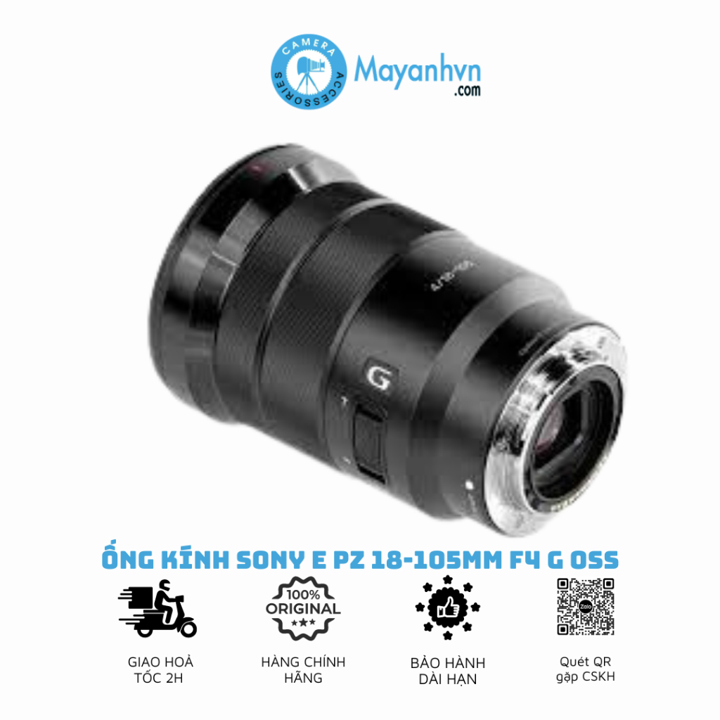 Ống Kính Sony E Pz 18-105mm F4 G Oss