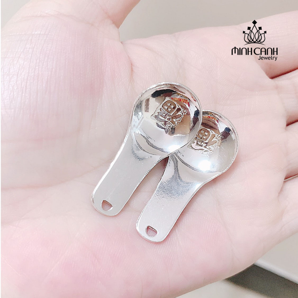 Thìa Bạc Dùng Để Đánh Gió Bạc Ta Nguyên Chất - Minh Canh Jewelry