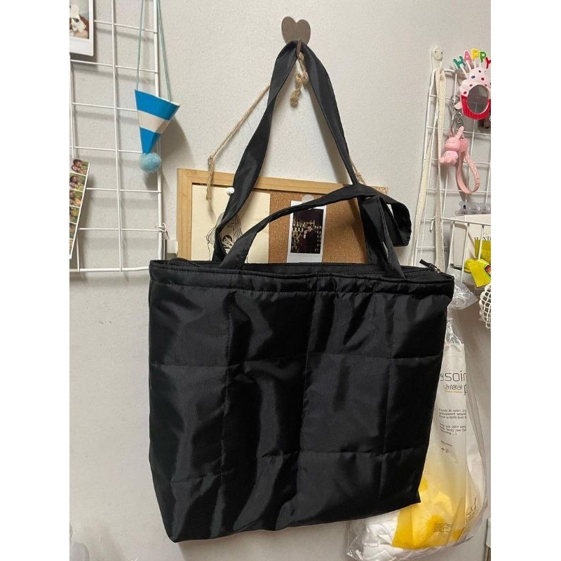 Túi tote Lapin màu đen/be/rêu/hồng/xám/xanh | túi hộp đen/hồng