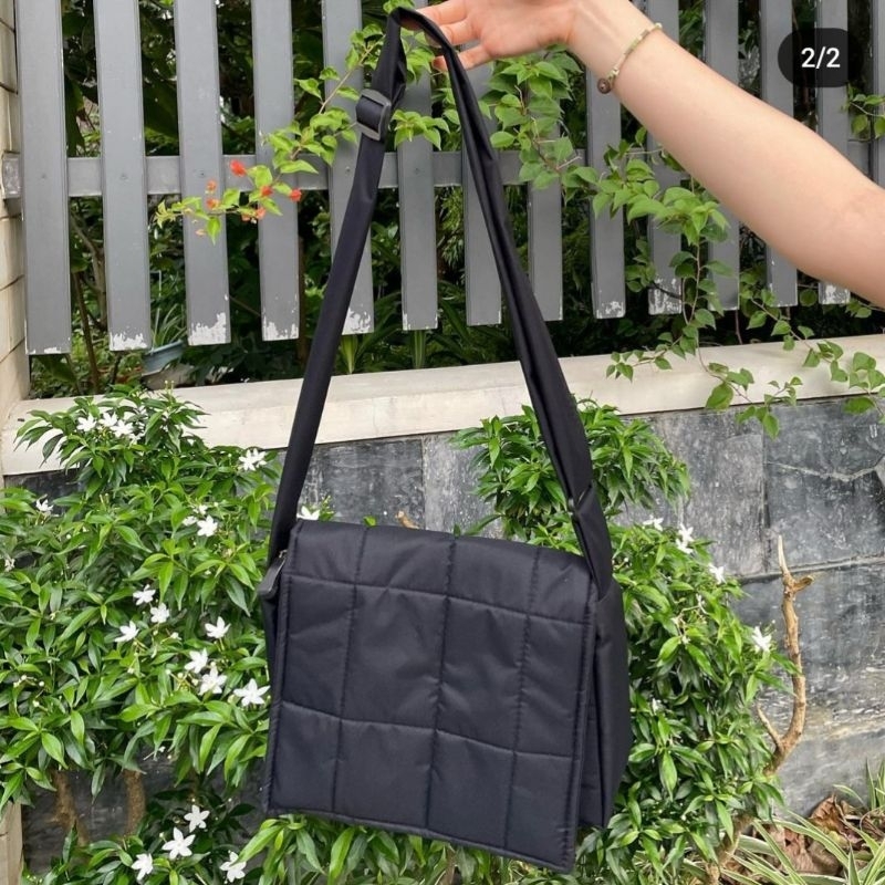 Túi tote Lapin màu đen/be/rêu/hồng/xám/xanh | túi hộp đen/hồng