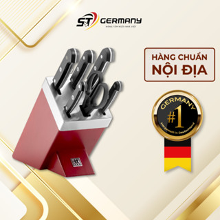 Bộ dao tự mài ZWILLING Gourmet nội địa Đức 7 món, bộ dao kéo nhà bếp chất lượng cao GermanySnT HCM