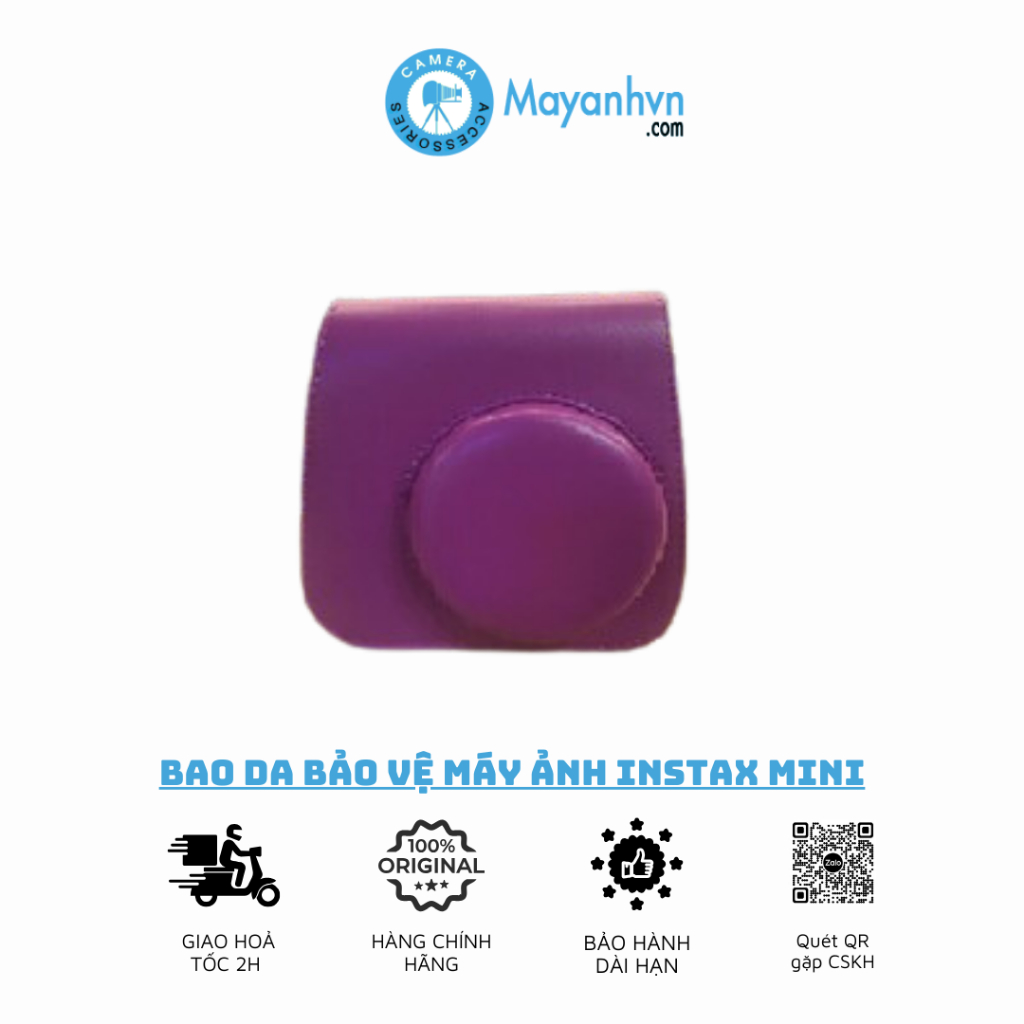 Bao Da Bảo Vệ Máy Ảnh Instax Mini 8, Mini 9