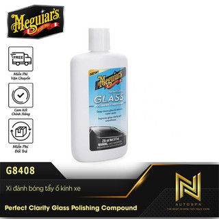 Meguiar's Perfect Clarity Glass Polishing Compound / Xi đánh bóng tẩy ố kính ô tô - G8408