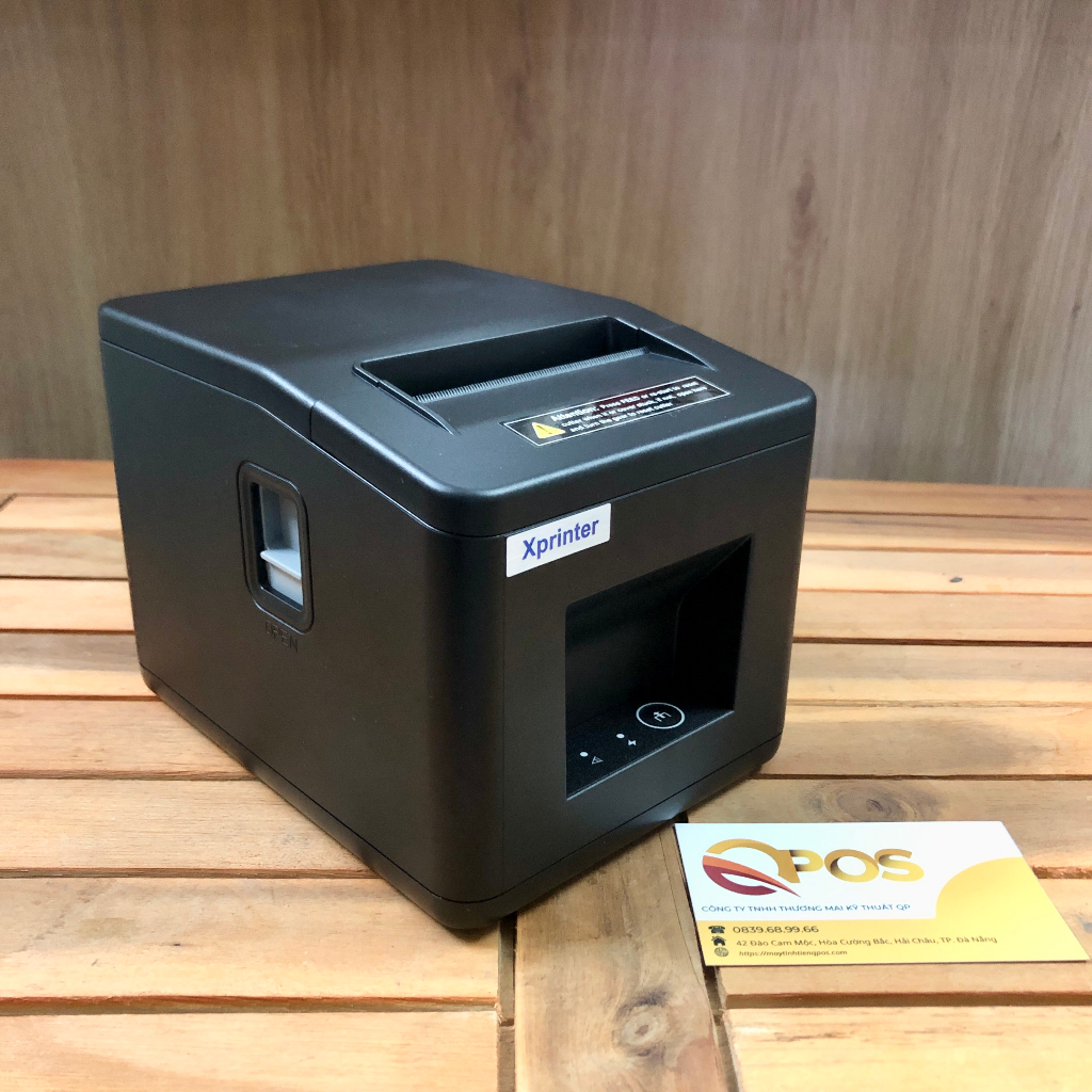 Máy in hoá đơn K80 Xprinter 1 - 2 cổng USB+LAN, Q805K, Q805KL chính hãng BH 12 tháng