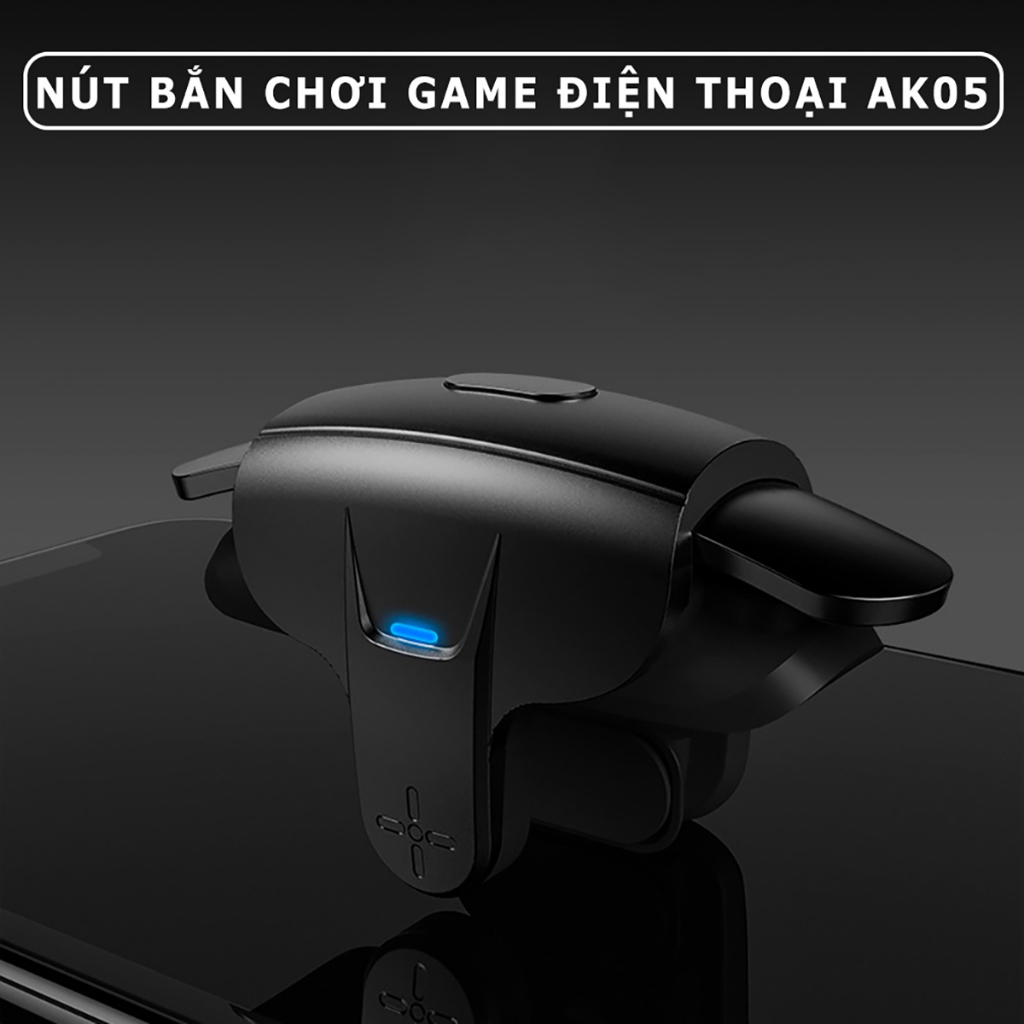 Nút bấm auto tap MEMO AK05 chơi game điện thoại 4 chế độ ghìm tâm dễ dàng phong cách gaming Freefire PUBG COD FF