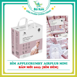 Tã/Bỉm Dán, Quần APPLECRUMBY SLIM & OVERNIGHT & PUREBASIC Đủ Size Cho Bé Từ Sơ Sinh-18kg [100% Hàng Cao Cấp Chính Hãng]