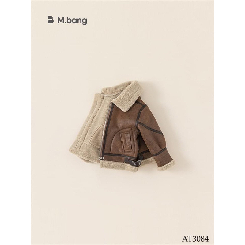 🌈 Áo khoác da lót lông cho bé nhà Babycit