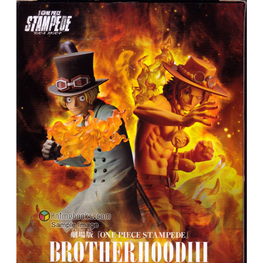 Mô hình One Piece chính hãng - Portgas D. Ace và Sabo - DX Brotherhood III ver Stampede