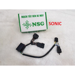 Mạch bật tắt đèn xe SONIC ❌FREESHIP ❌ dùng trên nút đề zin của xe