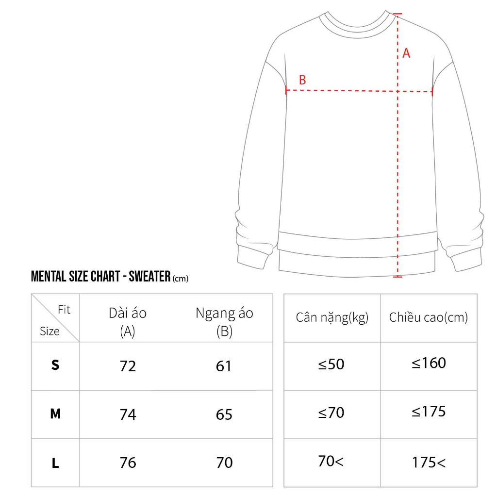 Áo Sweater Dệt Len Cao Cấp MENTAL® ESSENTIAL KNIT SWEATER