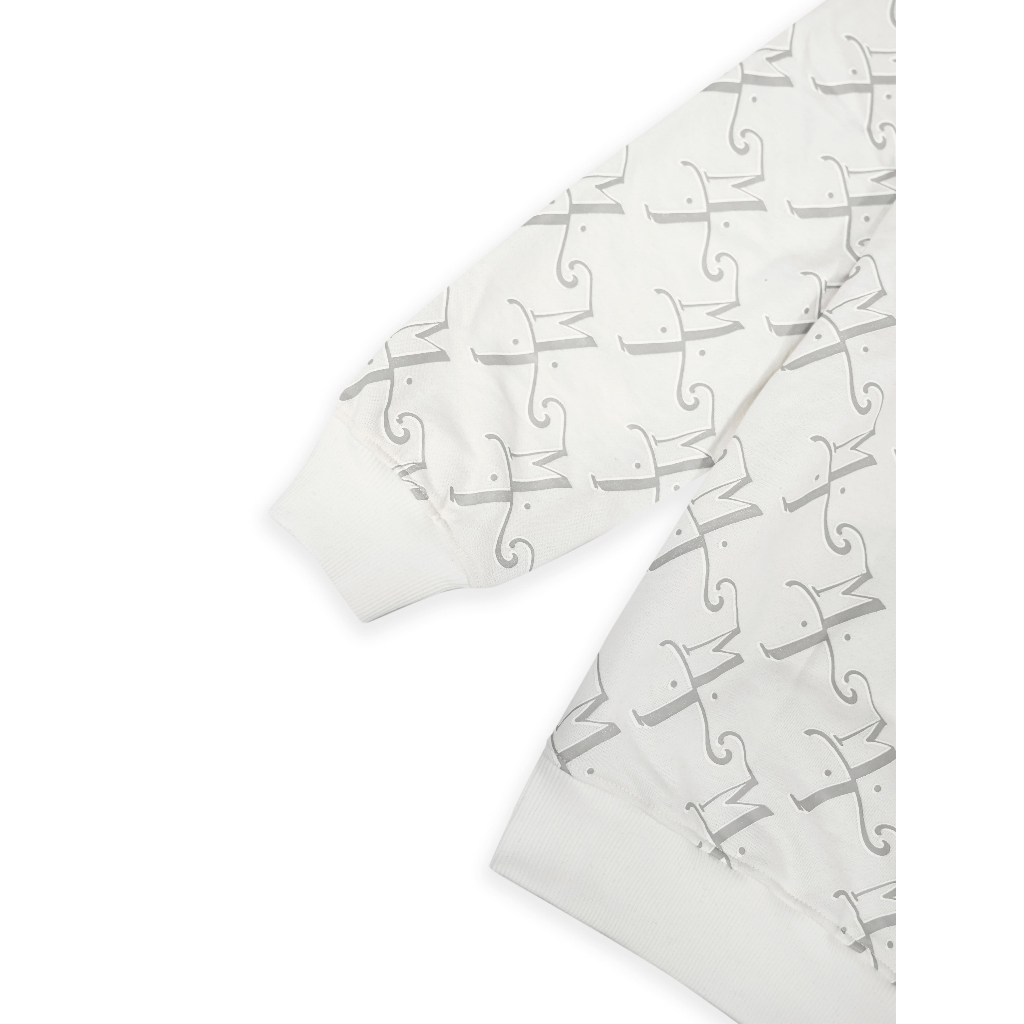 Áo Cardigan Họa Tiết Monogram Cao Cấp MENTAL® Monogram Cardigan
