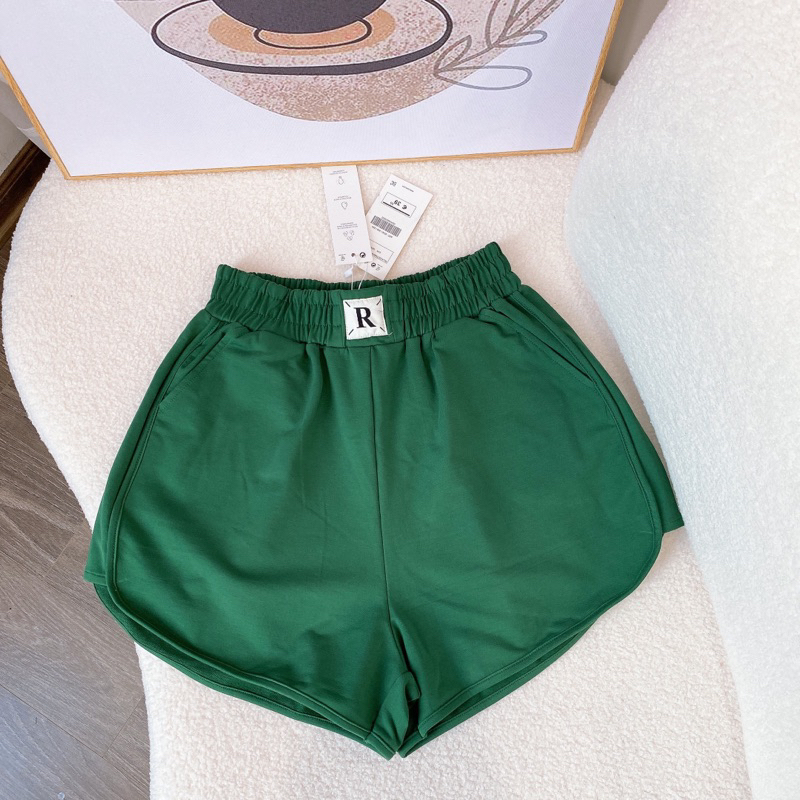 Quần short nữ lưng chun đùi chất vải nỉ da cá phong cách thể thao thời trang năng động CHR276 | BigBuy360 - bigbuy360.vn