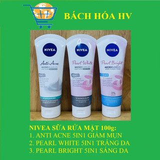 Nivea sữa rửa mặt 100g - bach hoa hv