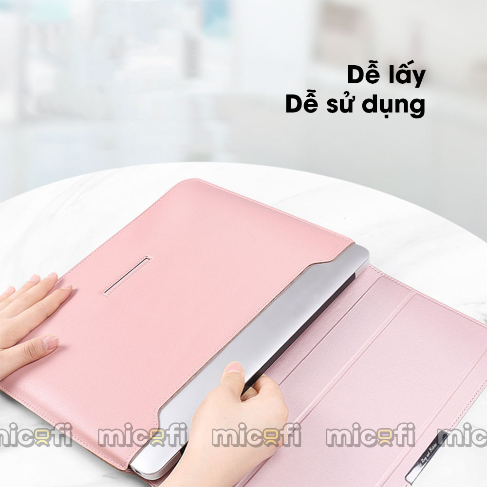 Túi Đựng Laptop Micofi Chống Sốc 15 6 14 Inch, Bao Macbook, Máy Tính 13 16 Dày Dặn Cho Surface, Dell, Asus, Acer