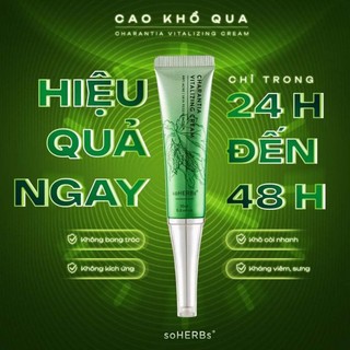Cao mụn khổ qua soherbs cho da dầu mụn,nhạy cảm giảm mụn mờ thâm , cấp ẩm