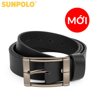 Dây nịt da bò khóa kim sunpolo bs55dn