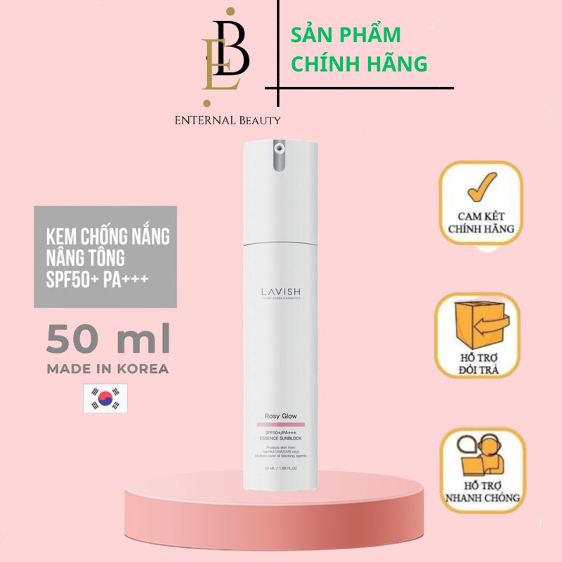 Kem Chống Nắng Dưỡng Trắng Nâng Tone Lavish H Baby