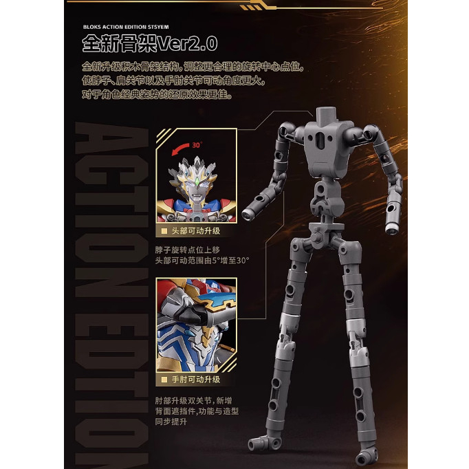 Mô Hinh Lắp Ráp Ultraman Zeta Delta Sky Claw Brooke