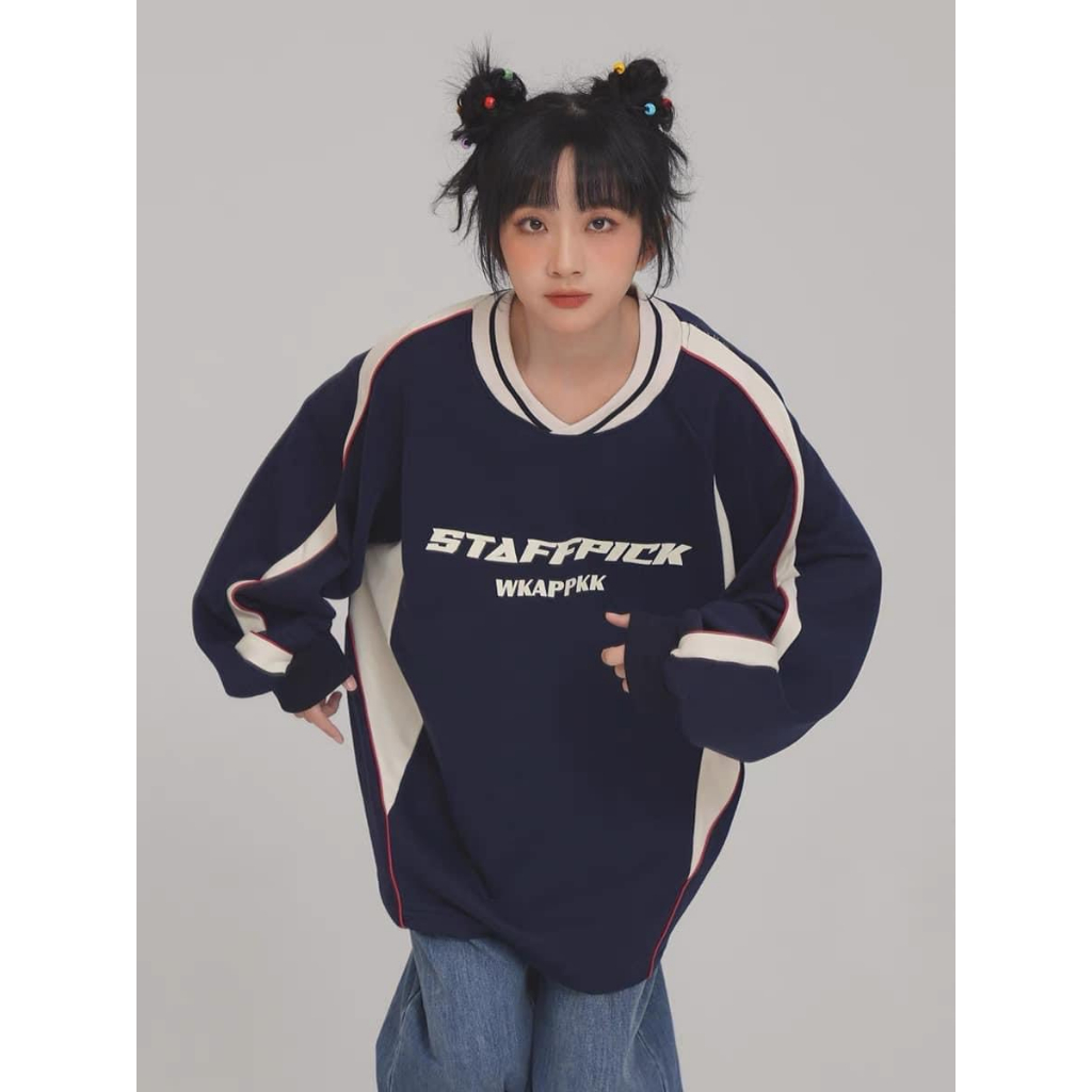 Áo Hoodie nam nữ phối xanh than trần bông hot trend 2023 M17