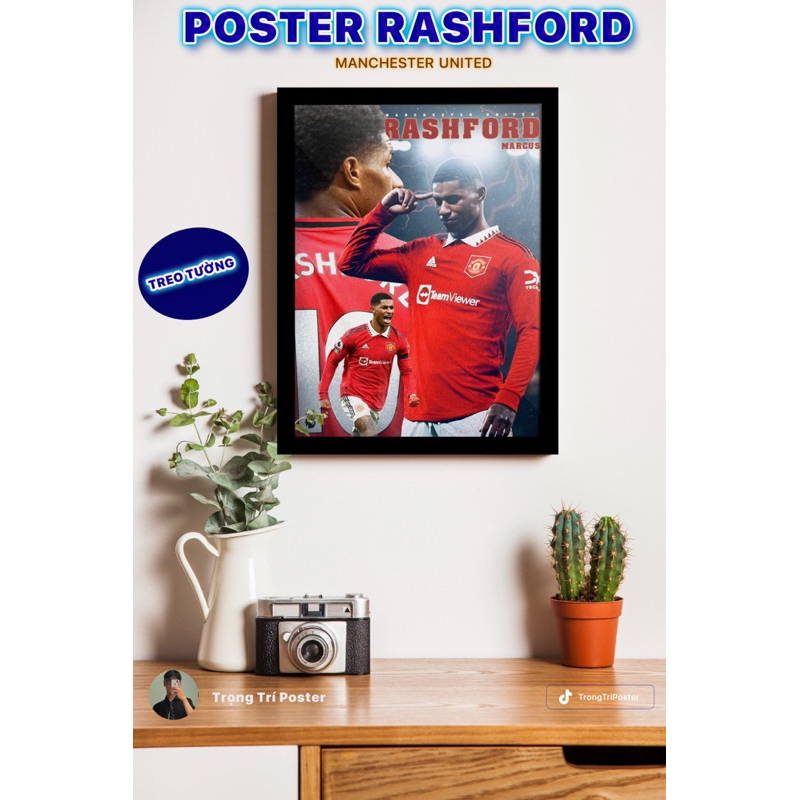 Poster treo tường - để bàn | Macus Rashford