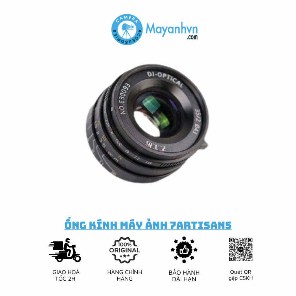Ống Kính Máy Ảnh 7artisans 35mm F/2.0 For Leica M