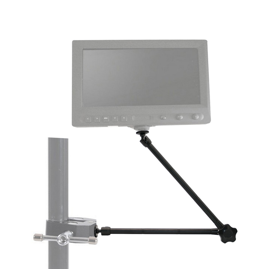 Bộ kẹp và khớp nối đa năng margic arm 20" dùng gắn đèn led, monitor