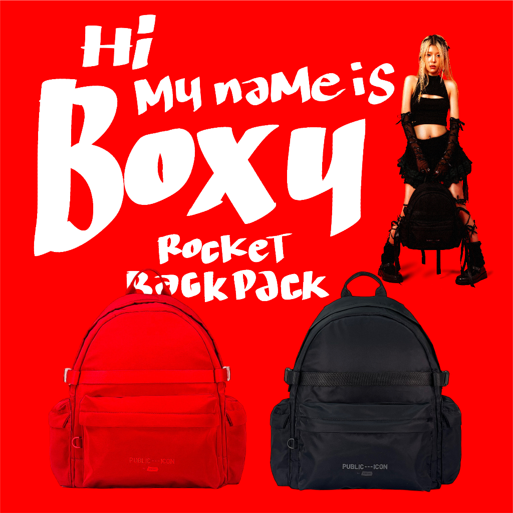 Balo 5THEWAY Boxy Rocket Backpack