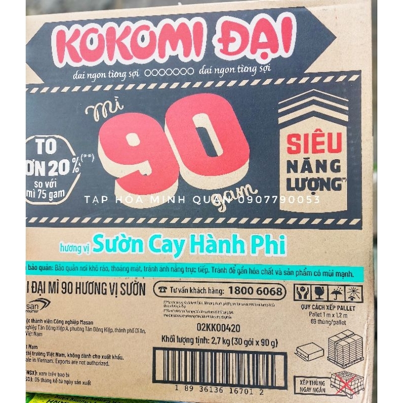 KOKOMI 90 VỊ SƯỜN CAY HÀNH PHI