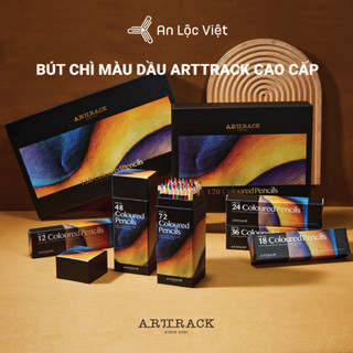 [CỰC HOT] BỘ BÚT CHÌ MÀU DẦU ARTTRACK CAO CẤP- HỘP 48 MÀU, 72 MÀU, 120 MÀU, VẼ ÊM NÉT- BỀN MÀU AN TOÀN