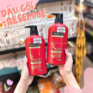 Gội xả tresemme keratin smooth siêu mượt thái lan 450ml