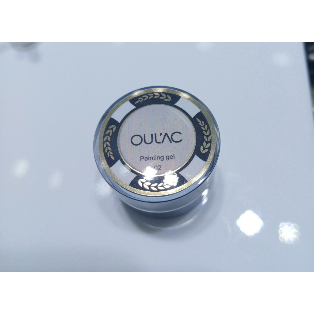 Hũ gel vẽ nổi OUL’AC lẻ trắng-đen