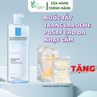 Nước tẩy trang Laroche Posay chữ đỏ dành cho  da thường, da khô 400ml. Sản Phẩm TOP 1 hiệu quả làm sạch, an toàn cho da