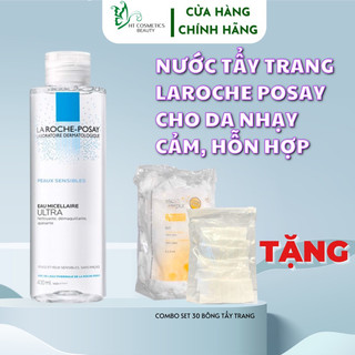 Nước tẩy trang Laroche Posay màu trắng dùng cho da nhạy cảm 400ml .Giúp da sạch sâu ,bảo vệ an toàn tuyệt đối cho làn da