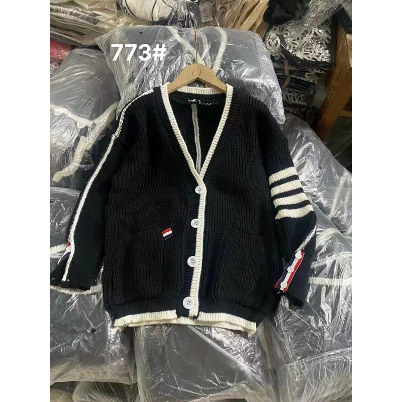 Áo cardigan len nữ THORM hàng QC form thụng