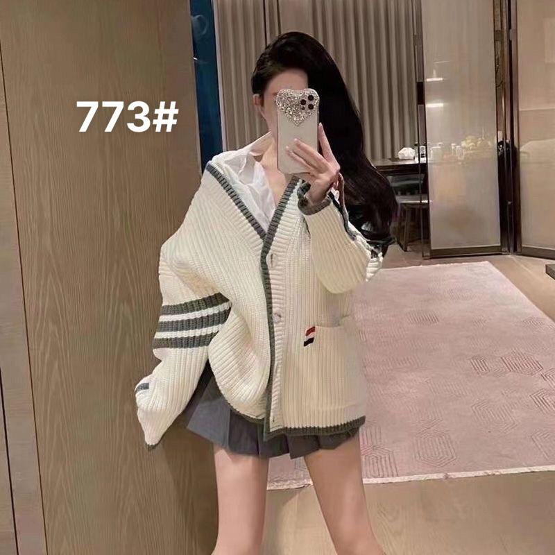 Áo cardigan len nữ THORM hàng QC form thụng