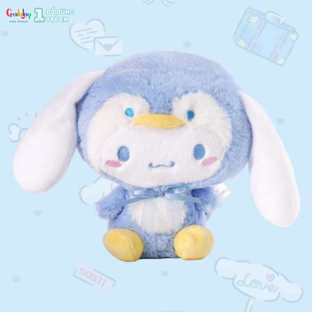 Gấu Bông Cinnamoroll Vải Lông Mềm Mịn Đáng Yêu Cho Bé