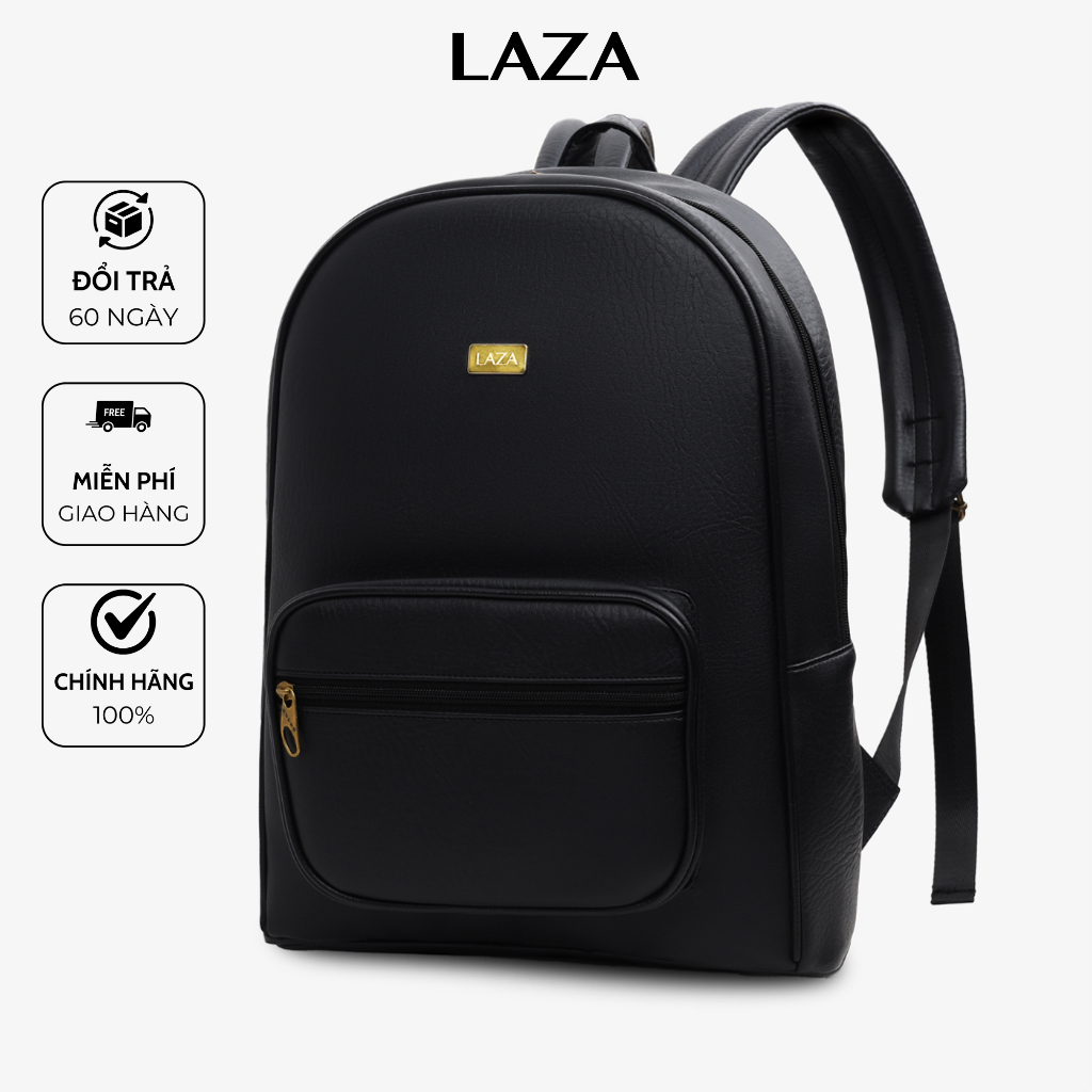 Balo laptop da PU nhập khẩu cao cấp Louis Backpack 564 - Chất liệu chống thấm nước - Thương hiệu LAZA