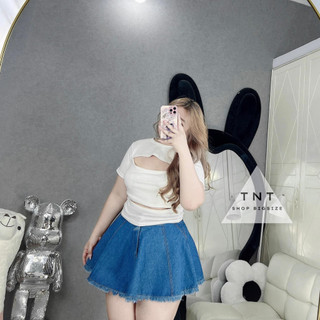 ÁO THUN ÔM XẺ SEXY [TNT SHOP BIGSIZE 60KG 90KG]