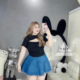 ÁO THUN ÔM XẺ SEXY [TNT SHOP BIGSIZE 60KG 90KG]