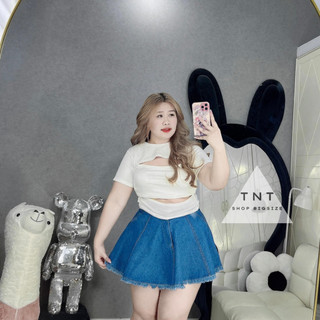 ÁO THUN ÔM XẺ SEXY [TNT SHOP BIGSIZE 60KG 90KG]