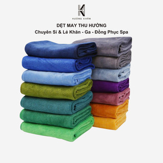 Khăn gội Spa, Salon quấn tóc, làm nail, làm mặt LOẠI DÀY mềm mại, thấm nước tốt