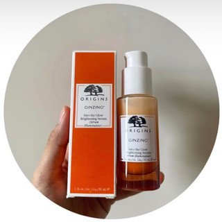 Tinh chất dưỡng da Origins Ginzing Into the Glow Brightening Serum