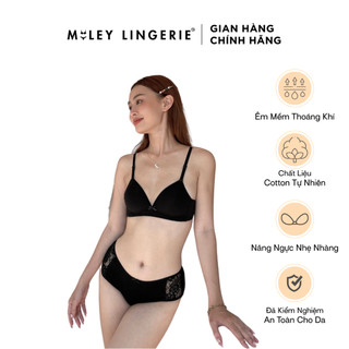 Bộ đồ lót cotton không gọng mút mỏng miley lingerie brw015_ fds_25