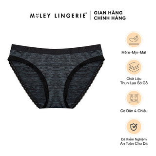 Quần lót nữ thun lụa CD sớ gỗ Fashion Miley Lingerie FWS1120-1100 (Màu ngẫu nhiên)