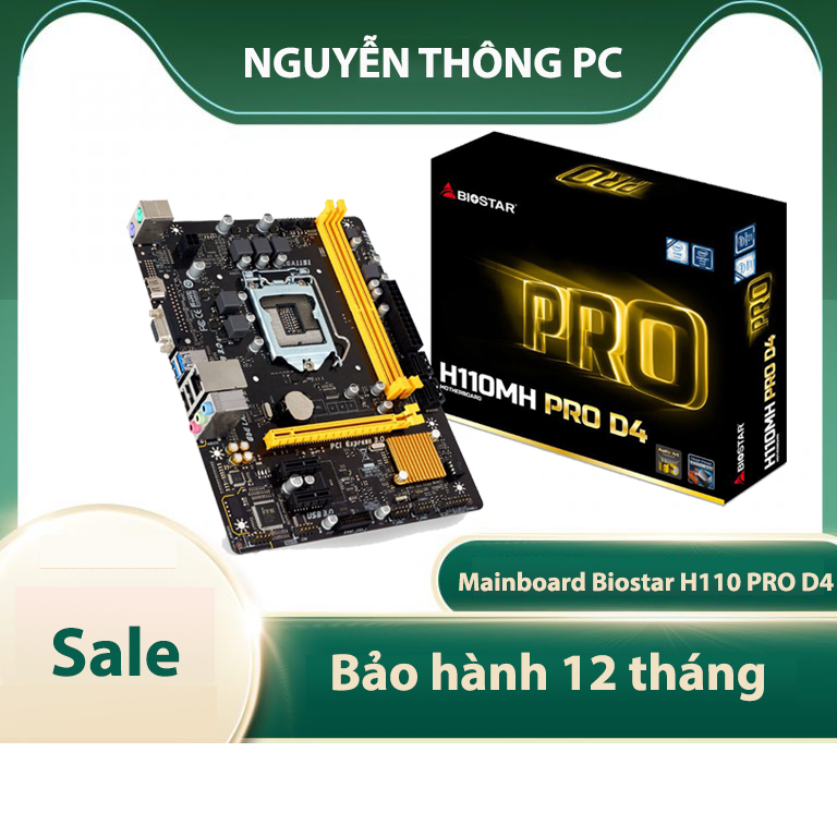 Mainboard Biostar H110MH PRO D4 new box