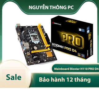 Mainboard biostar h110mh pro d4 new box