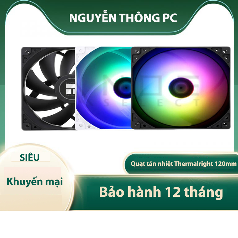 Quạt tản nhiệt phanteks thermalright 120mm 140mm A-RGB bộ 3 Fan