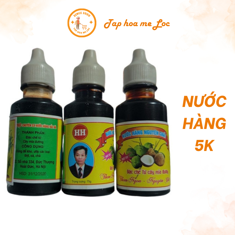 Nước hàng, nước cốt dừa kho thịt lọ 30 ml date mới
