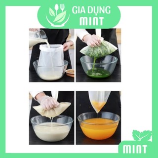 Túi lọc sữa đậu nành, túi lọc trà, túi lọc rau má, túi lọc nước cốt các loại đa năng,tiện dụng